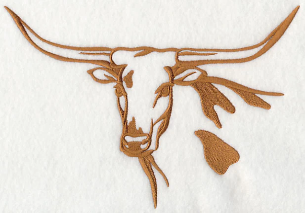 Farm Silhouette Texas Longhorn - Image 4