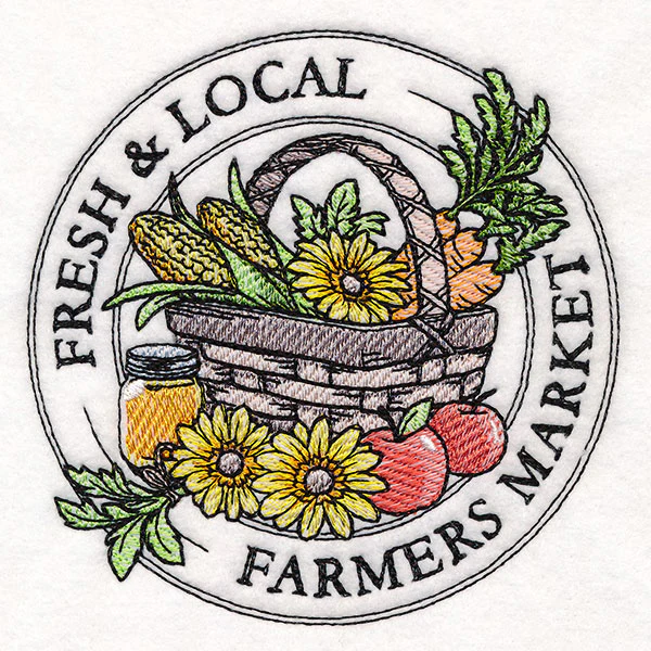 Farmers Market Stamp - Image 7