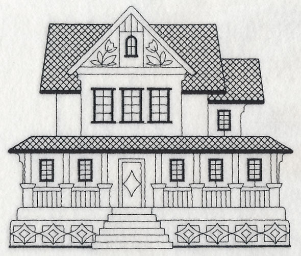 Farmhouse (Blackwork) - Image 4