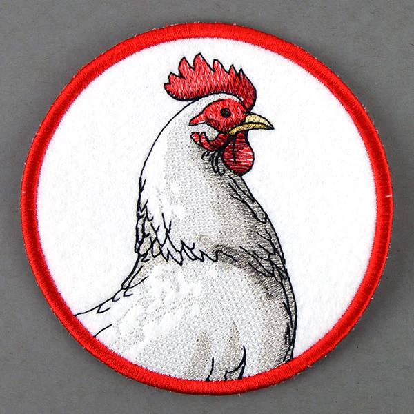 Farmhouse Chicken Coaster (In-the-Hoop) - Image 6