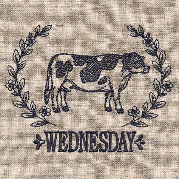 Farmhouse Cow on Wednesday - Image 2