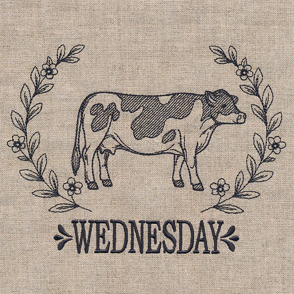 Farmhouse Cow on Wednesday - Image 3