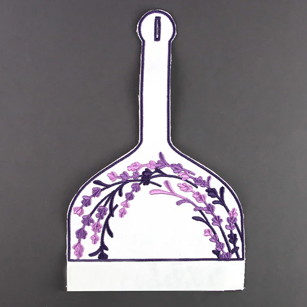 Farmhouse Lavender Towel Topper - Image 10
