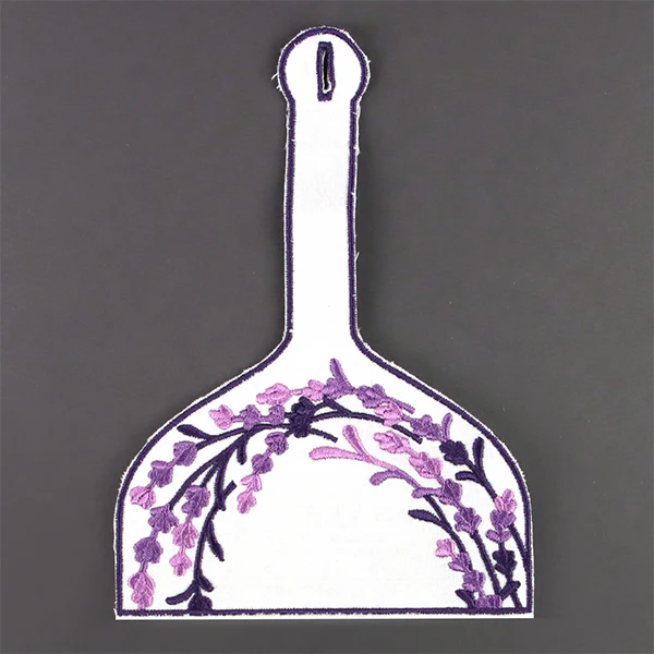 Farmhouse Lavender Towel Topper - Image 6