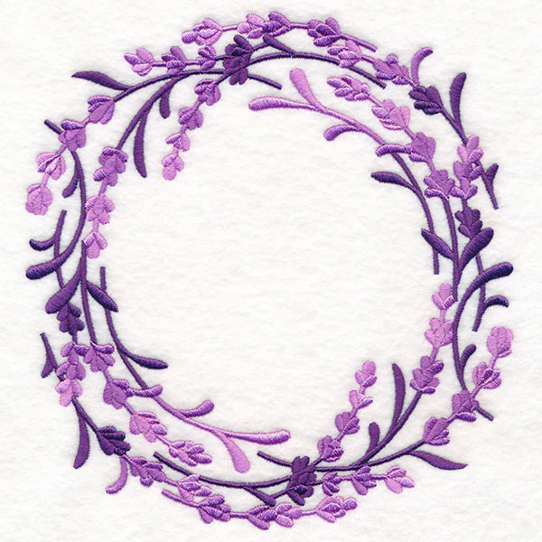 Farmhouse Lavender Wreath - Image 3