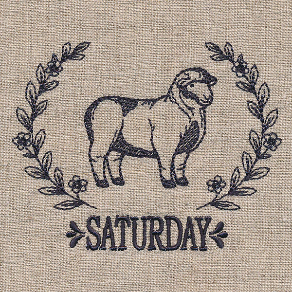 Farmhouse Sheep on Saturday - Image 2