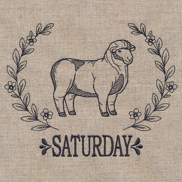 Farmhouse Sheep on Saturday - Image 3