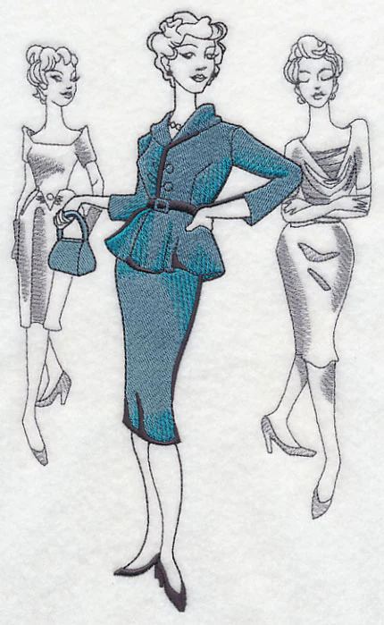 Fashion Plate Medley - 1940s - Image 2