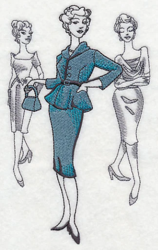 Fashion Plate Medley - 1940s - Image 4