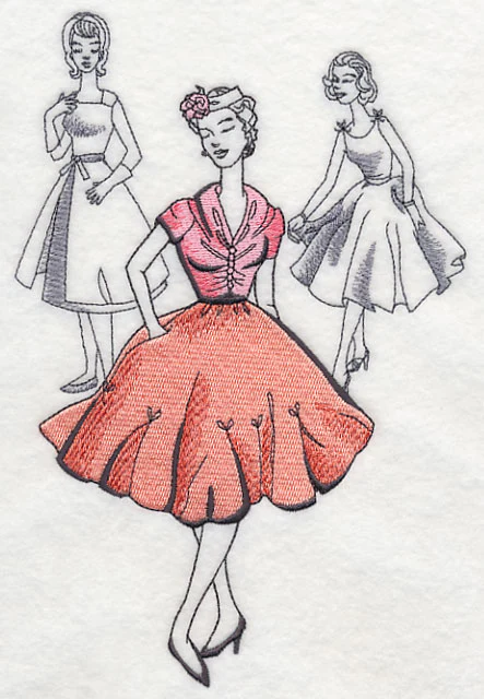 Fashion Plate Medley - 1950s - Image 2