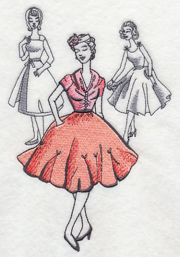 Fashion Plate Medley - 1950s - Image 4