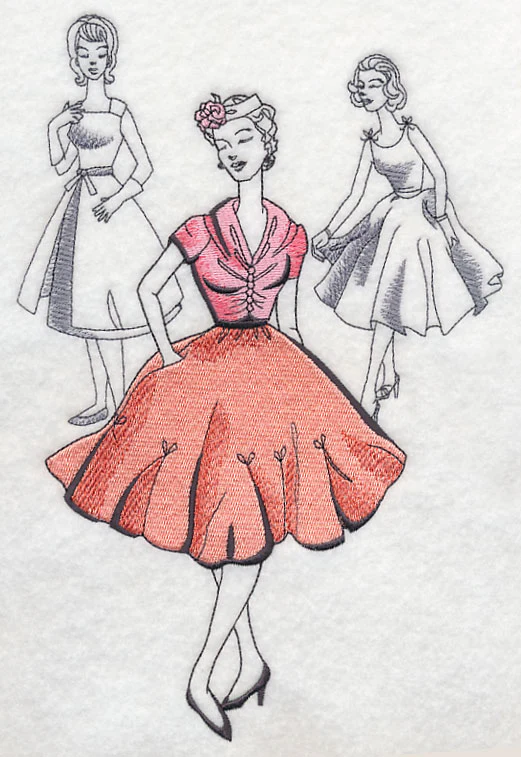 Fashion Plate Medley - 1950s - Image 5