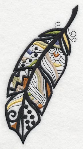 Feather Flair (Blackwork) - Image 4