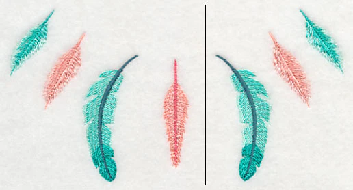 Feather Neckline (Crewneck) (Split) - Image 2