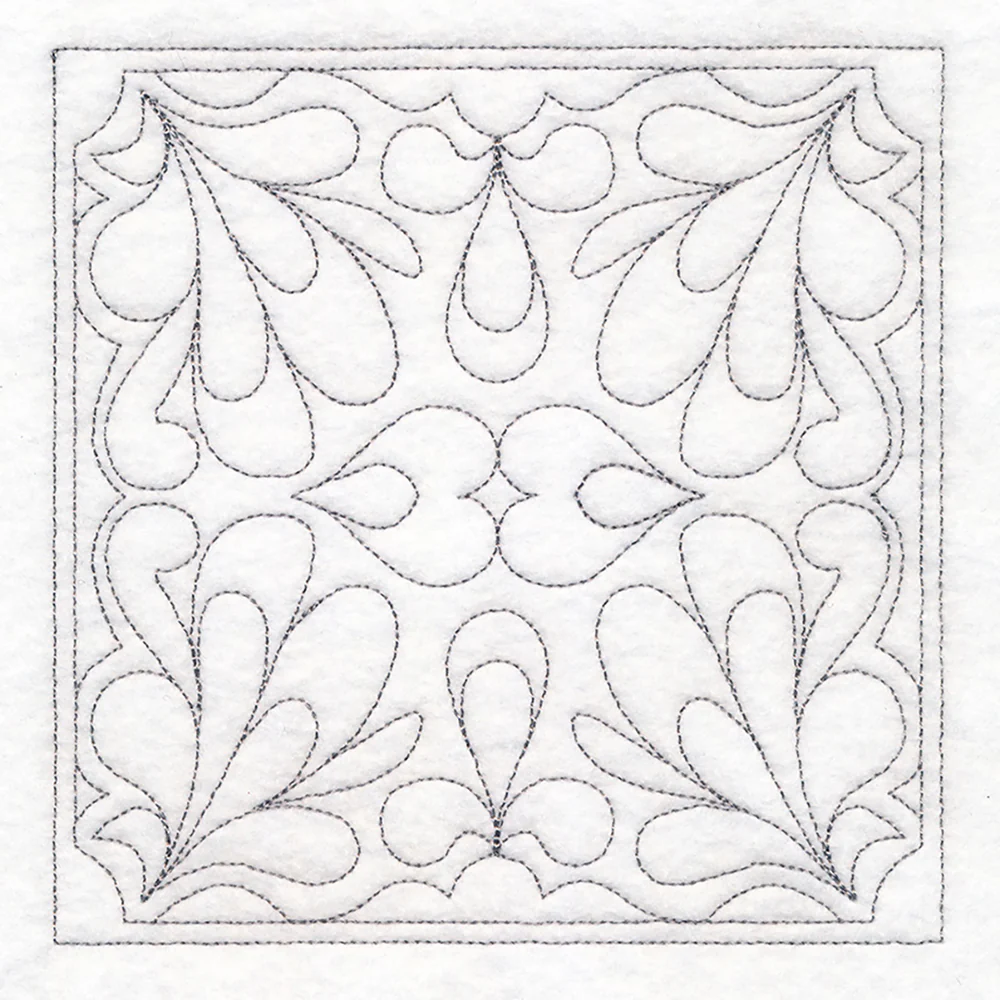 Feather Quilting Square - Image 3