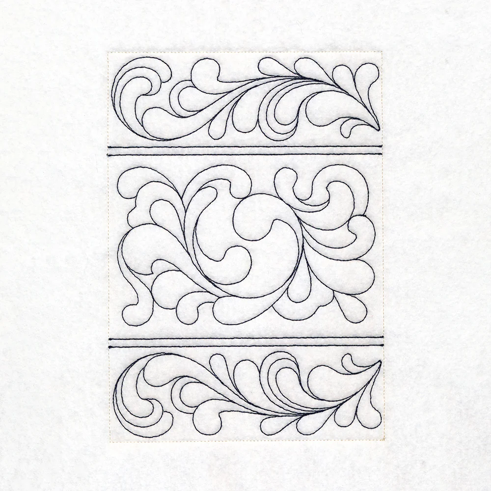 Feather Quilting Table Runner Set - Image 6