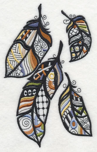 Feathered Flair (Blackwork) - Image 4