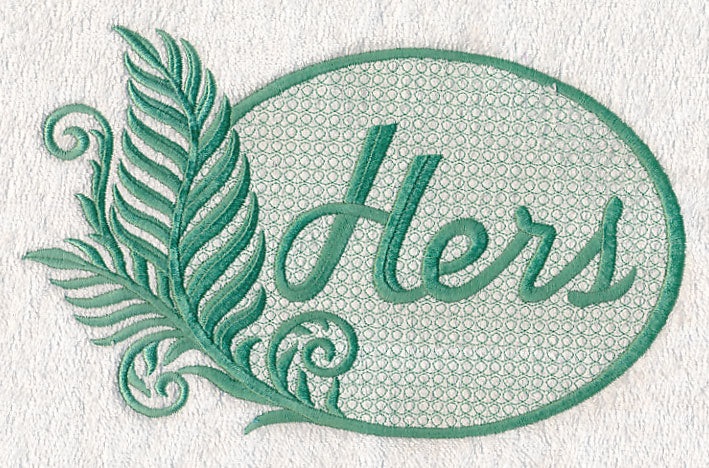 Ferns - Hers (Embossed) - Image 5