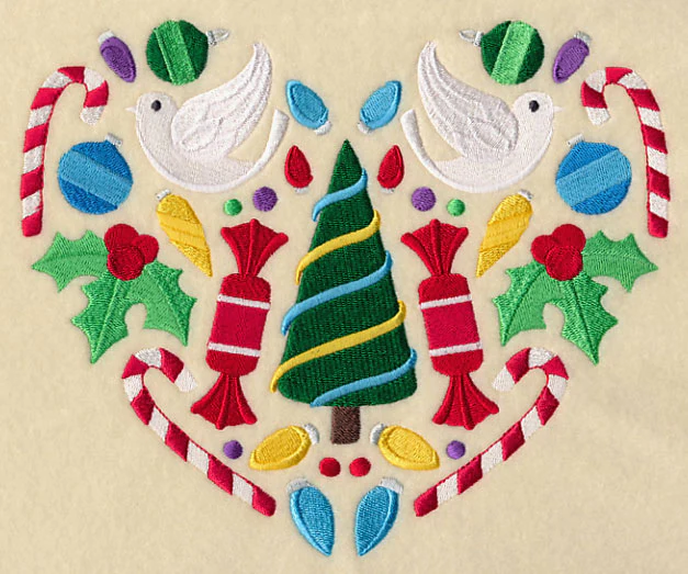 Festive Christmas Heart - Tree - Image 5