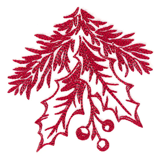 Festive Christmas Holly Accent - Image 3