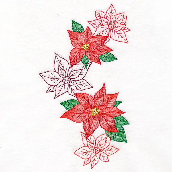 Festive Christmas Poinsettia Feature - Image 3