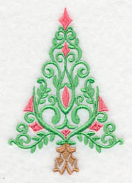 Festive Filigree Christmas Tree 3 - Image 4
