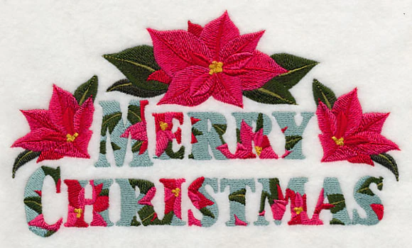 Festive Florals - Merry Christmas - Image 2