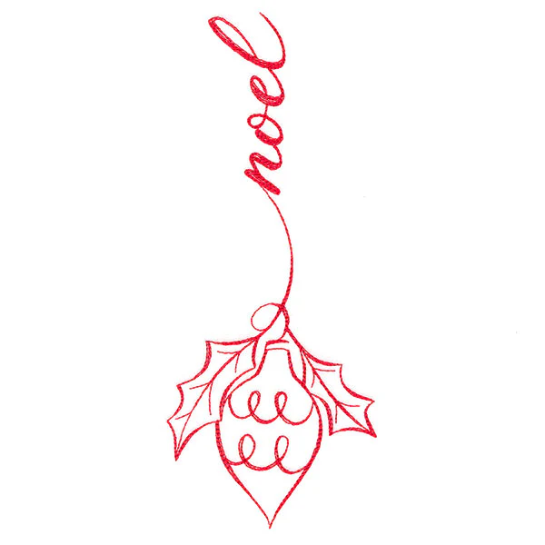 Festive Flourishes Calligraphy - Noel - Image 3