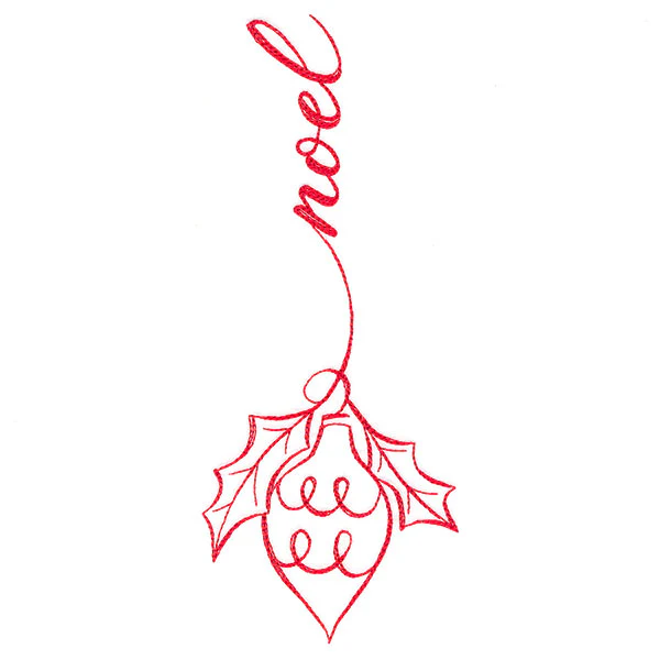 Festive Flourishes Calligraphy - Noel - Image 4
