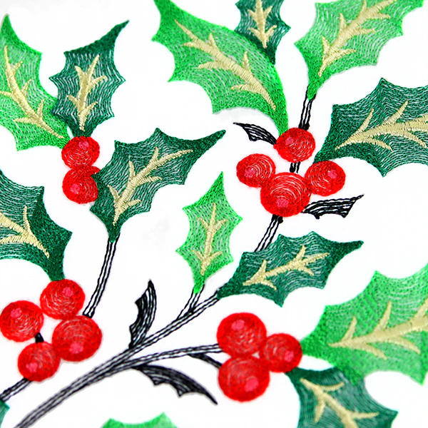 Festive Flourishing Bouquet - Holly - Image 8