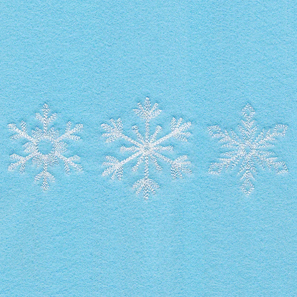Festive Flurry Snowflakes Trio - Image 2