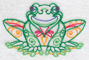Festive Frog (Vintage) - Image 3