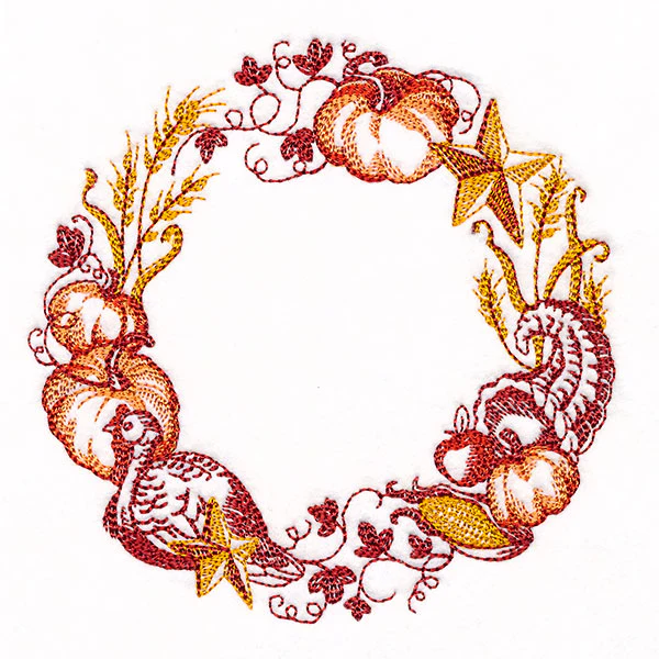 Festive Harvest Fall Wreath - Image 7