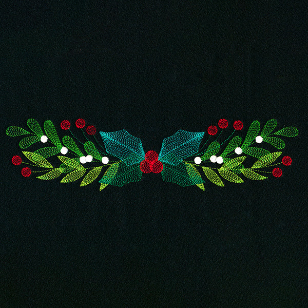 Festive Holly and Berries Border - Image 5