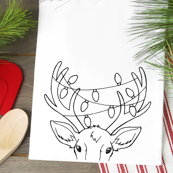 Festive Reindeer Pocket Peeker - Image 8