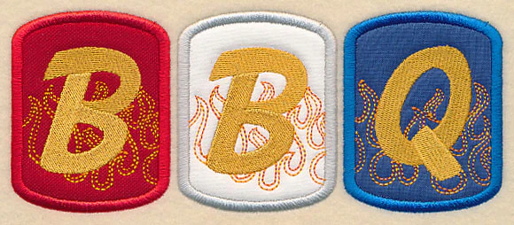 Fiery BBQ (Applique) - Image 3