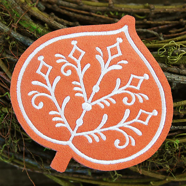 Filigree Aspen Leaf (In-the-Hoop) - Image 3