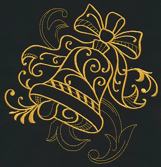 Filigree Bell (Goldwork) - Image 2