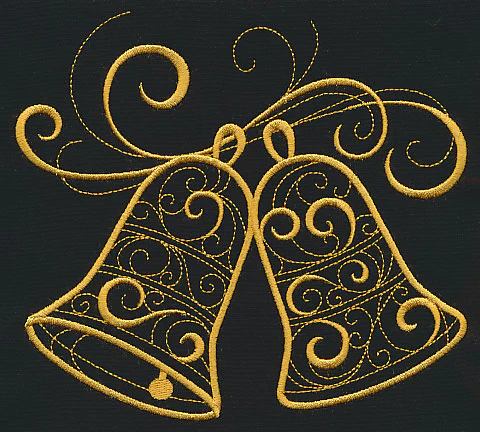 Filigree Bell (Goldwork) - Image 3