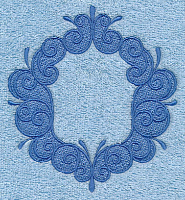 Filigree Frame Backdrop (Embossed) - Image 3