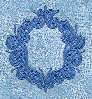 Filigree Frame Backdrop (Embossed) - Image 4