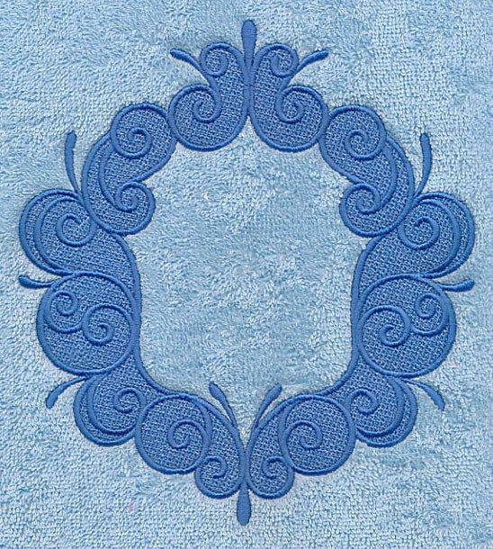 Filigree Frame Backdrop (Embossed) - Image 5