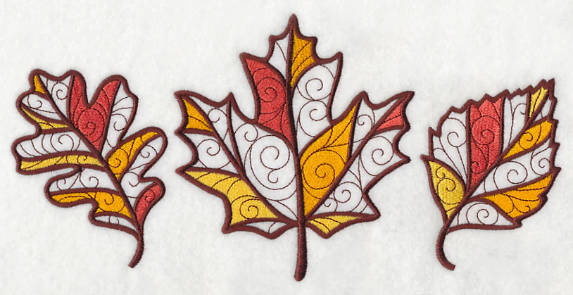 Filigree Leaf Trio - Image 2