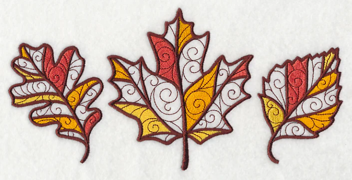 Filigree Leaf Trio - Image 3