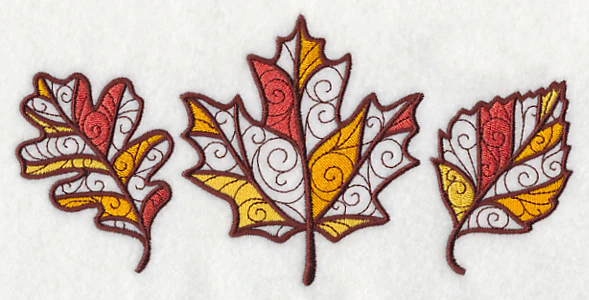 Filigree Leaf Trio - Image 5