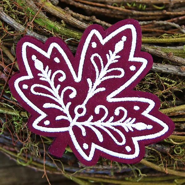 Filigree Maple Leaf (In-the-Hoop) - Image 3