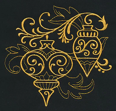 Filigree Ornaments (Goldwork) - Image 4