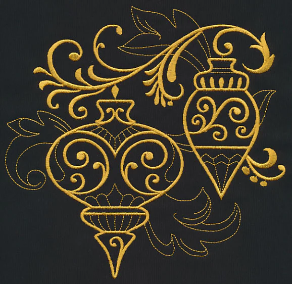 Filigree Ornaments (Goldwork) - Image 6