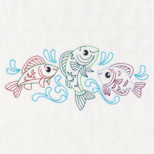 Fins & Friends Trio (Vintage) - Image 2