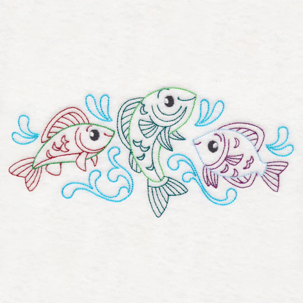 Fins & Friends Trio (Vintage) - Image 3